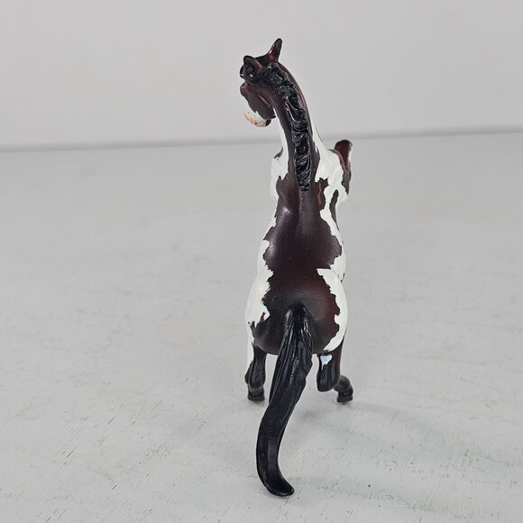 Breyer Custom Rearing Arabian Stablemate Horse Bay Pinto Signed WVO 2002 CM - Picture 6 of 13